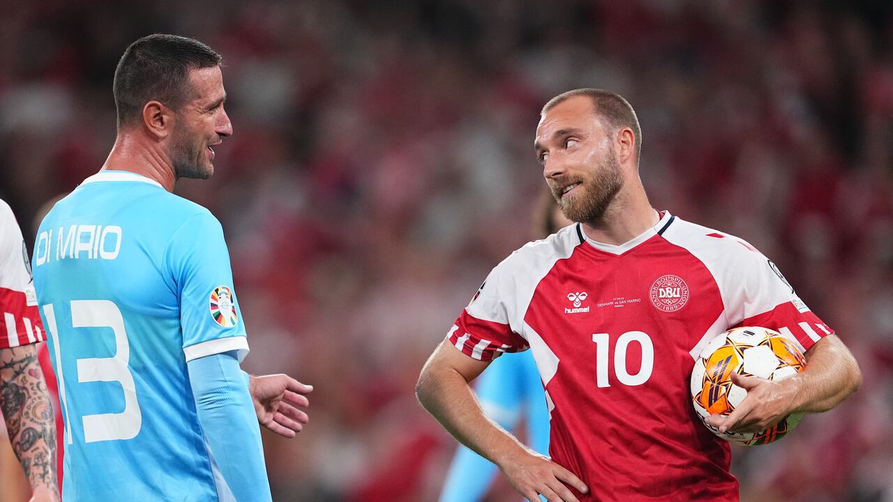 Dinamarca vs San Marino - Eliminatorias Eurocopa