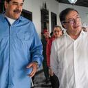 Presidente Gustavo Petro y Nicolás Maduro