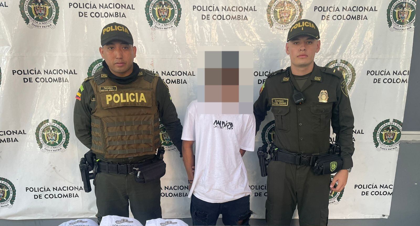 El joven capturado solo tiene 20 años de edad