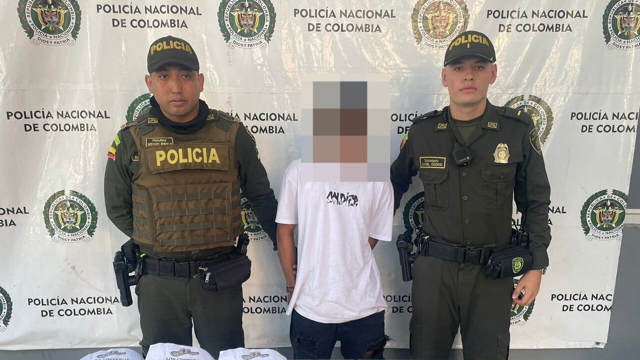 El joven capturado solo tiene 20 años de edad