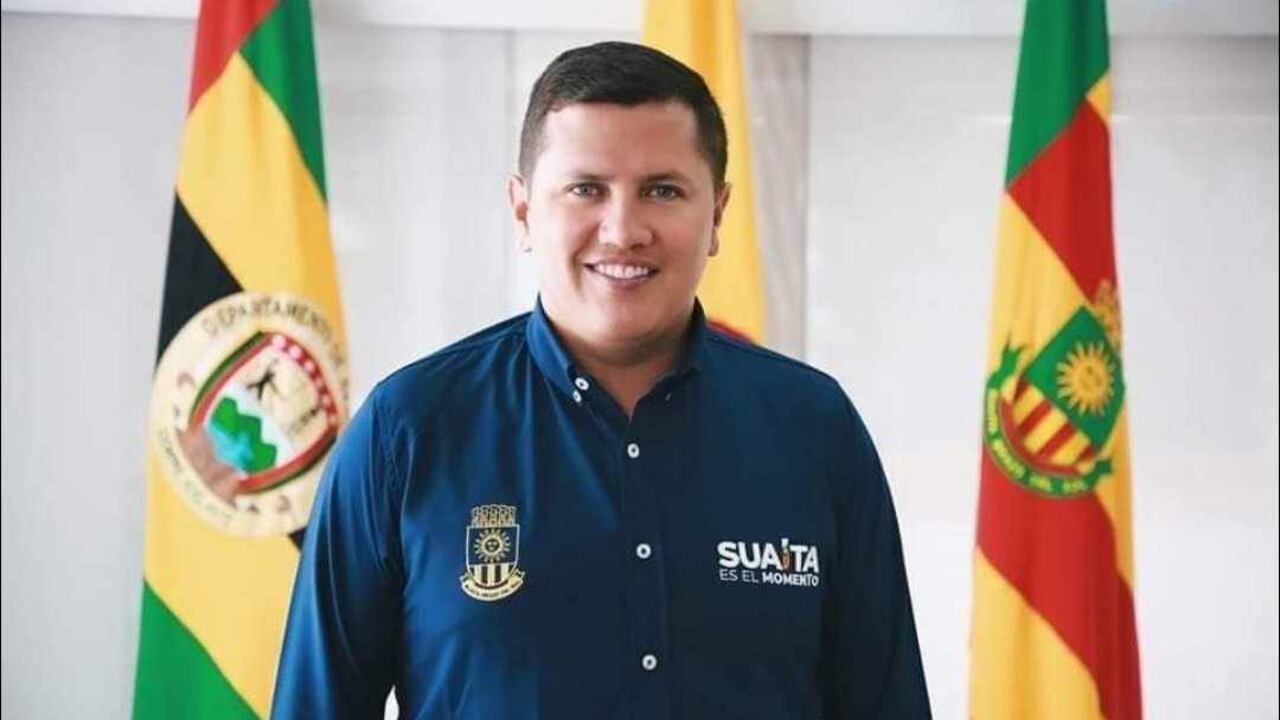 El alcalde de Suaita, Santander, Javier Chacón, murió tras sufrir problemas cardíacos.