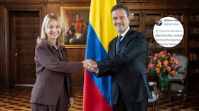 El canciller de Israel, Gideon Sa’ar, dio la bienvenida a Tania Gilinski como nueva embajadora de Colombia en ese país.