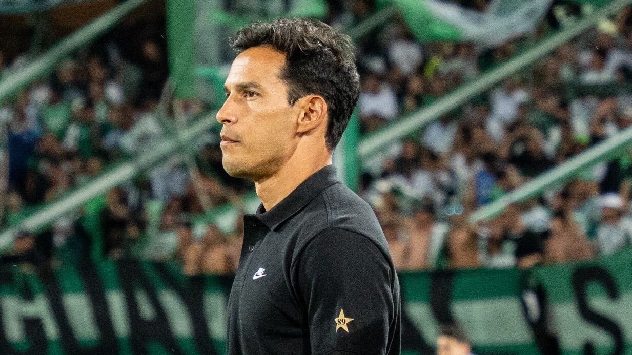 Diego Arias, director técnico de Atlético Nacional.