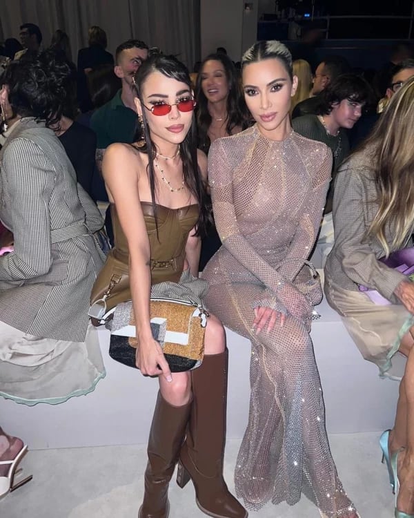 Danna Paola y Kim Kardashian