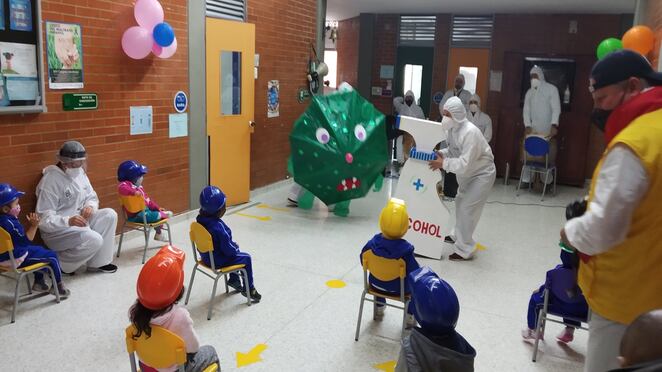Reapertura de colegios y jardines infantiles.