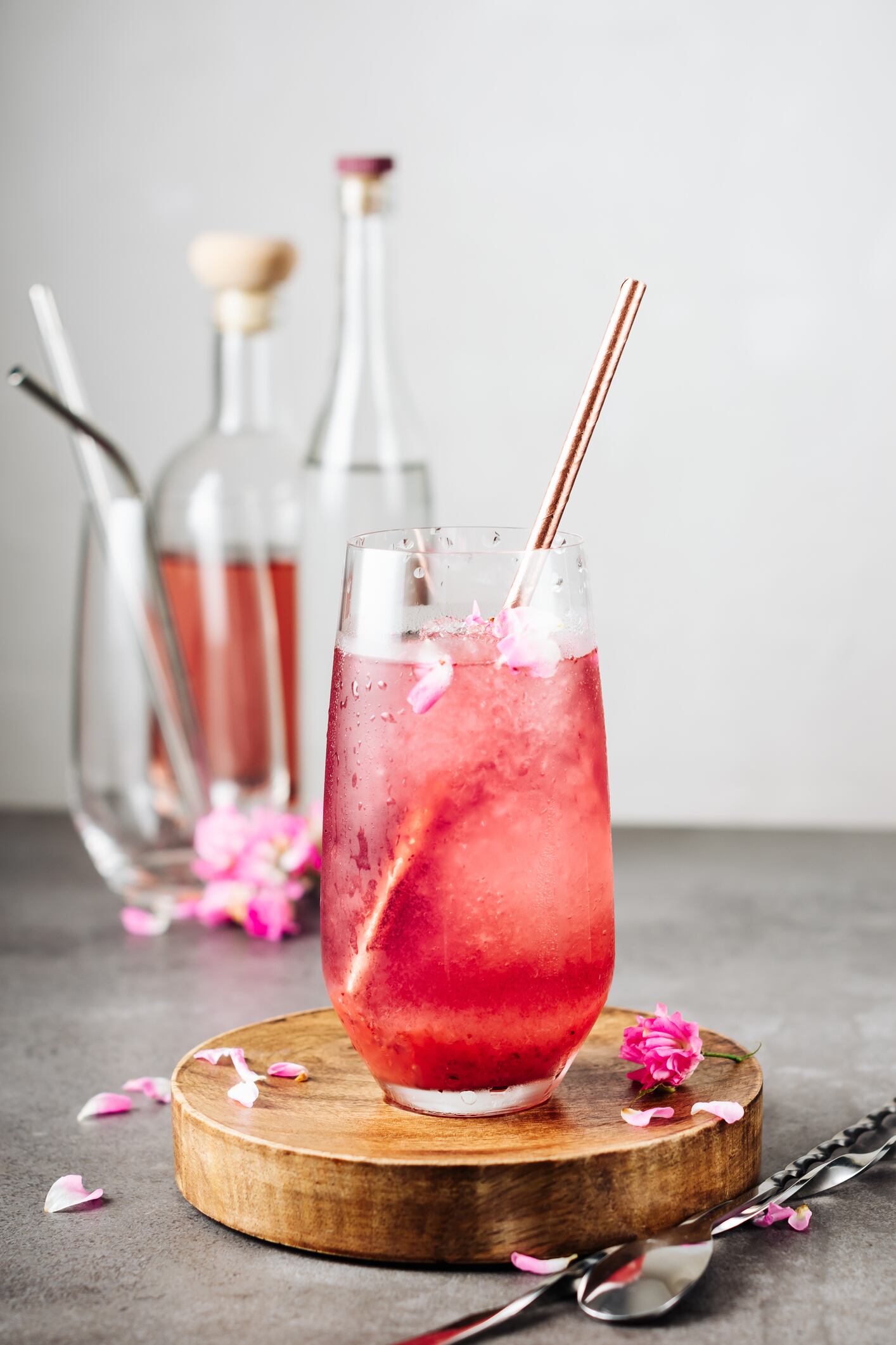 Agua de rosas.