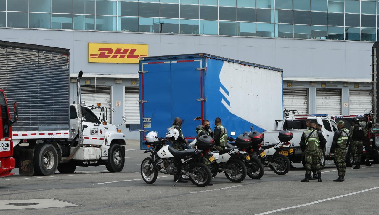 DHL LLEGADA VACUNAS 15 DE FEBRERO DE 2020
