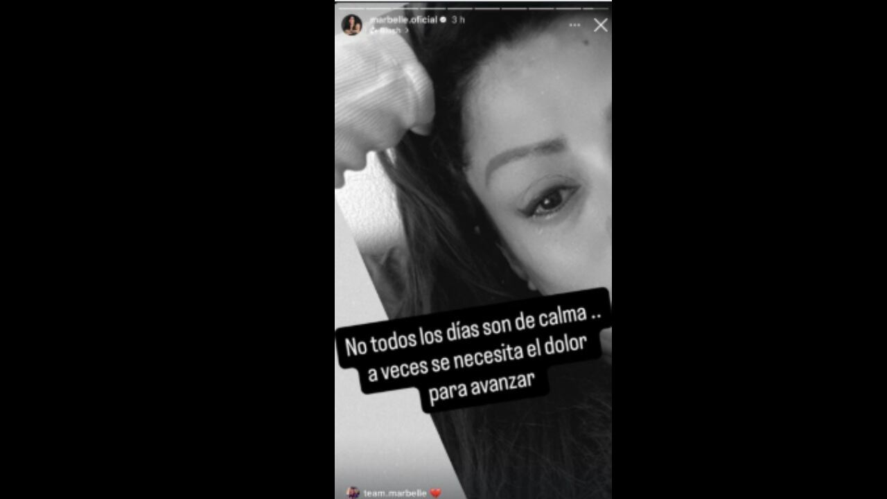 Marbelle dejó inquietudes con post que realizó.