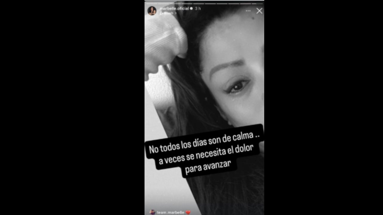 Marbelle dejó inquietudes con post que realizó.