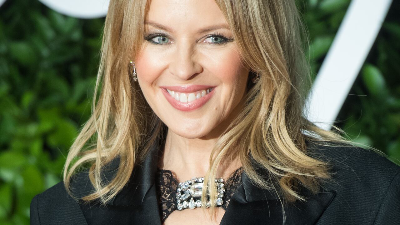 Kylie Minogue arrives at The Fashion Awards 2019 held at Royal Albert Hall