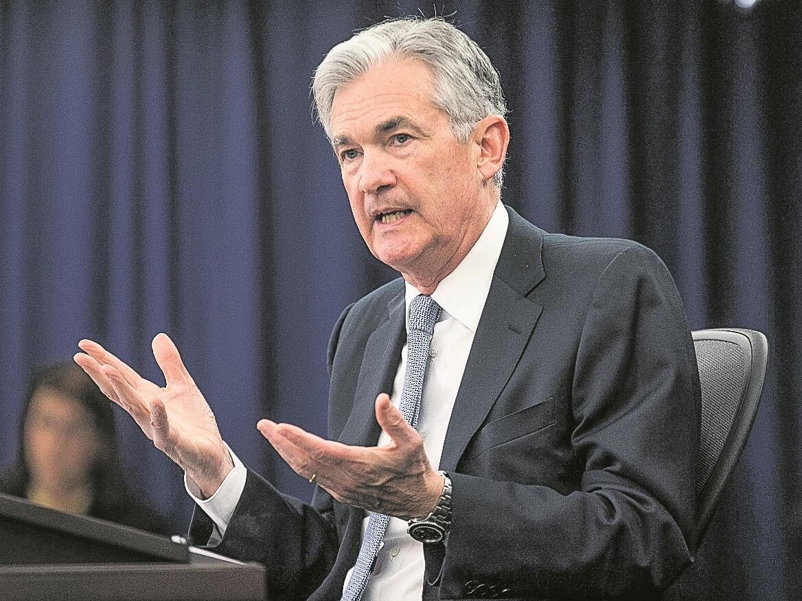 Jerome Powell, presidente de la Reserva Federal.