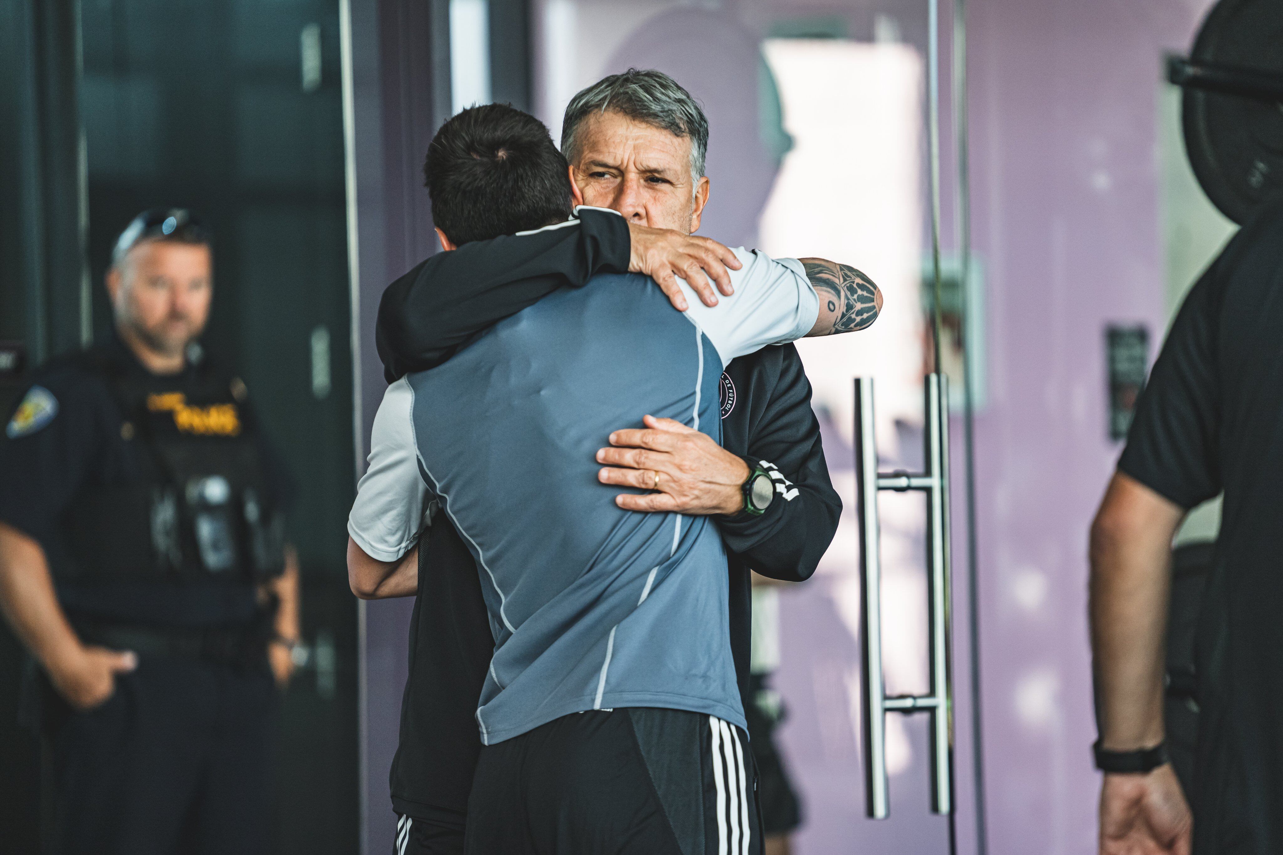Lionel Messi se reencontró con Gerardo Martino.