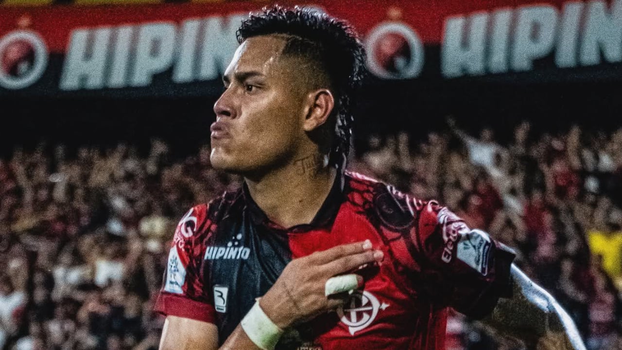 Jaime Peralta, delantero y goleador del Cúcuta Deportivo