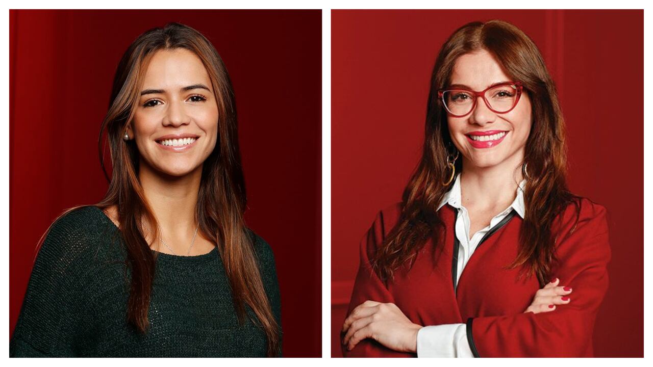 María Fernanda Carrascal y Catherine Juvinao.