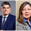 Jorge Laverde, Gregorio Eljach y Luz Adriana Camargo.