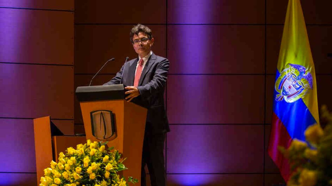 El rector lideró la Cátedra Nuestro Futuro, se centró en la evaluación global de la biodiversidad.