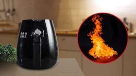 La falta de ventilación es una de las principales causas de incendios en las freidoras de aire.