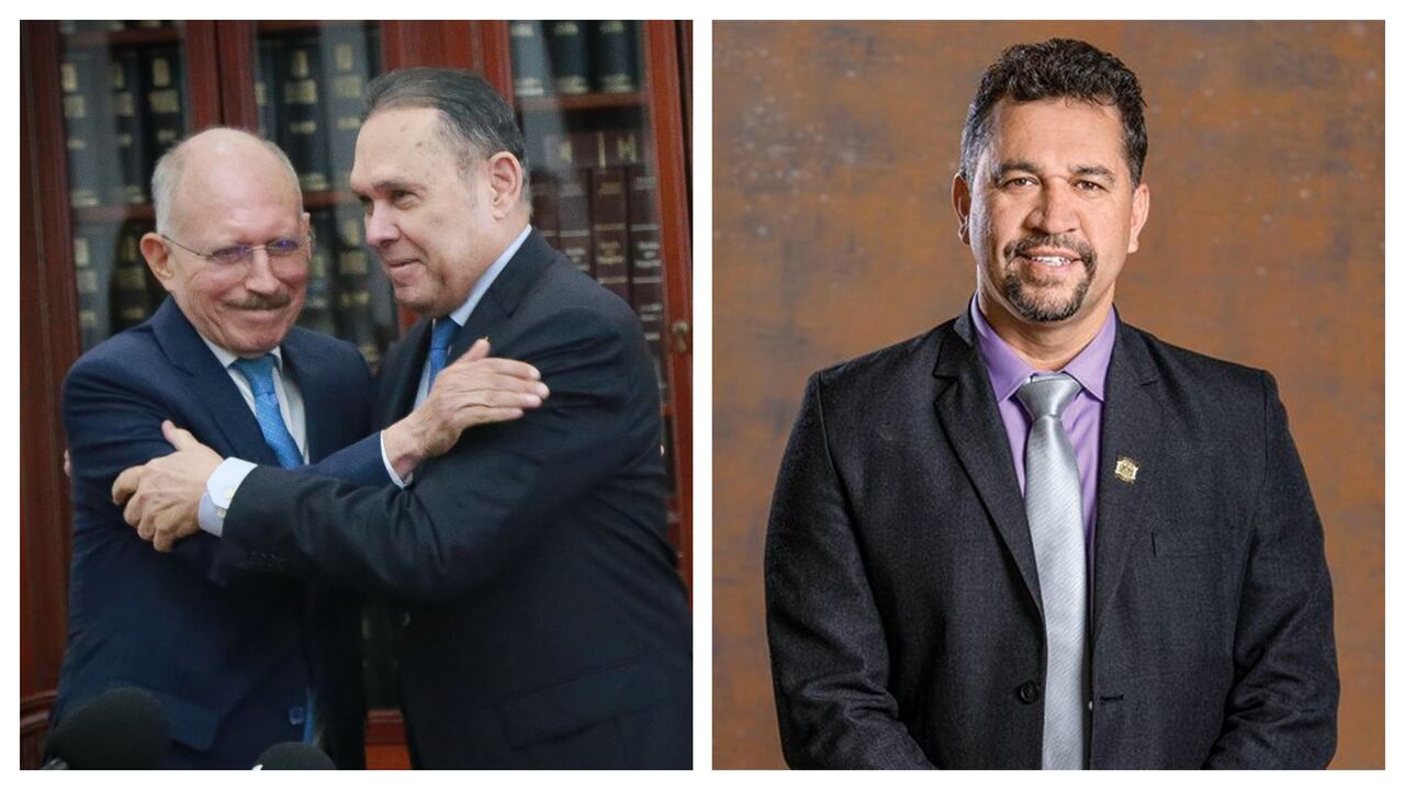 Temístocles Ortega y León Fredy Muñoz.