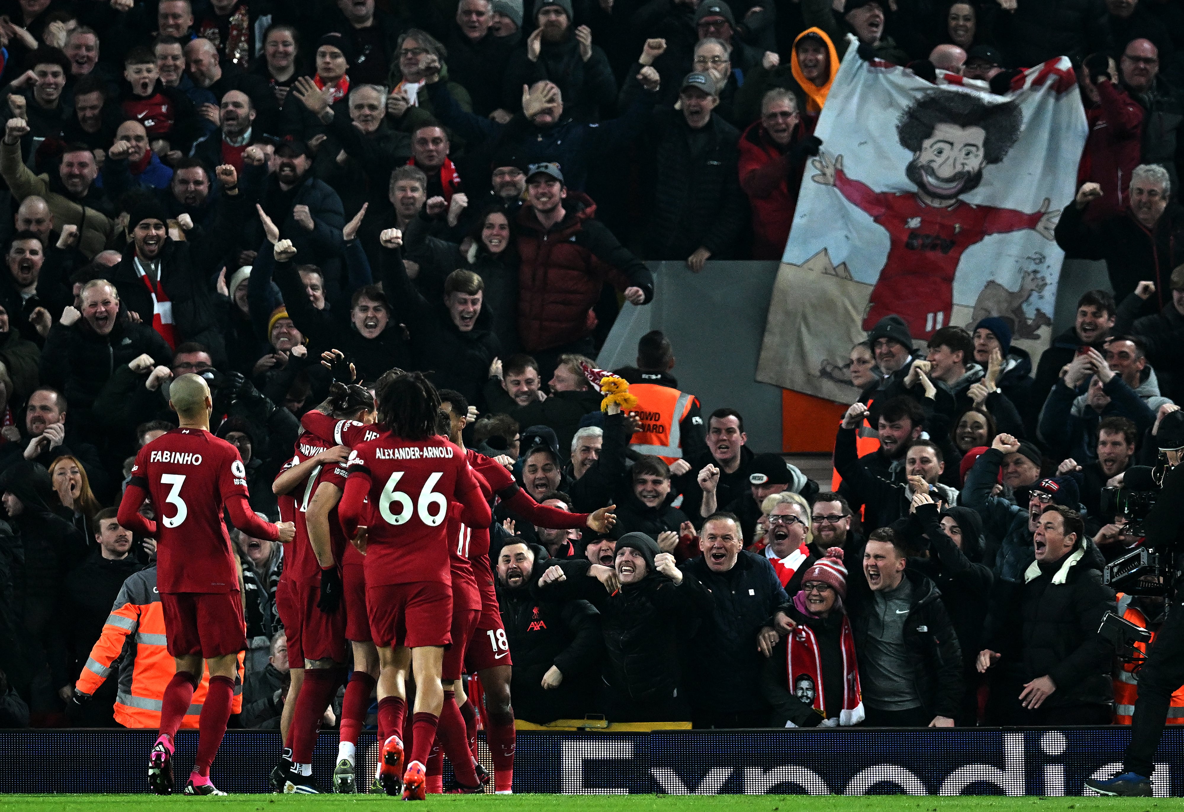 Liverpool logró su primera victoria de 2023.