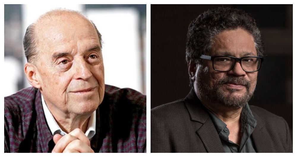 Álvaro Leyva e Iván Márquez