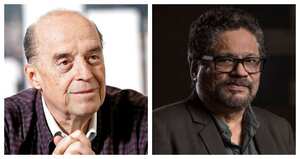 Álvaro Leyva e Iván Márquez