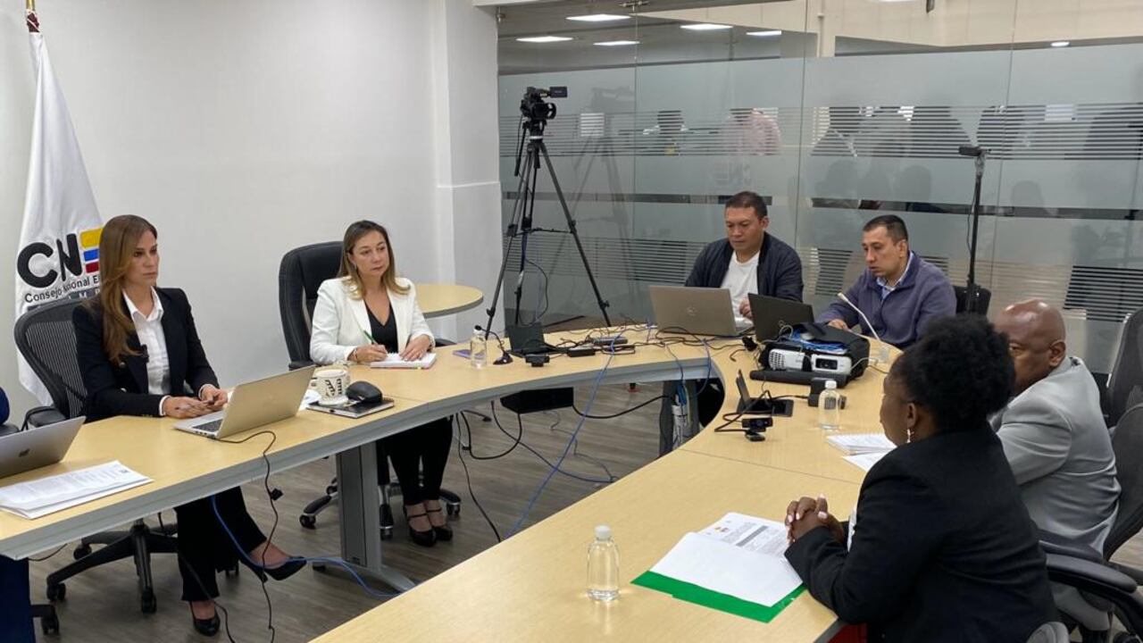 Francia Márquez estuvo en audiencia en el CNE.