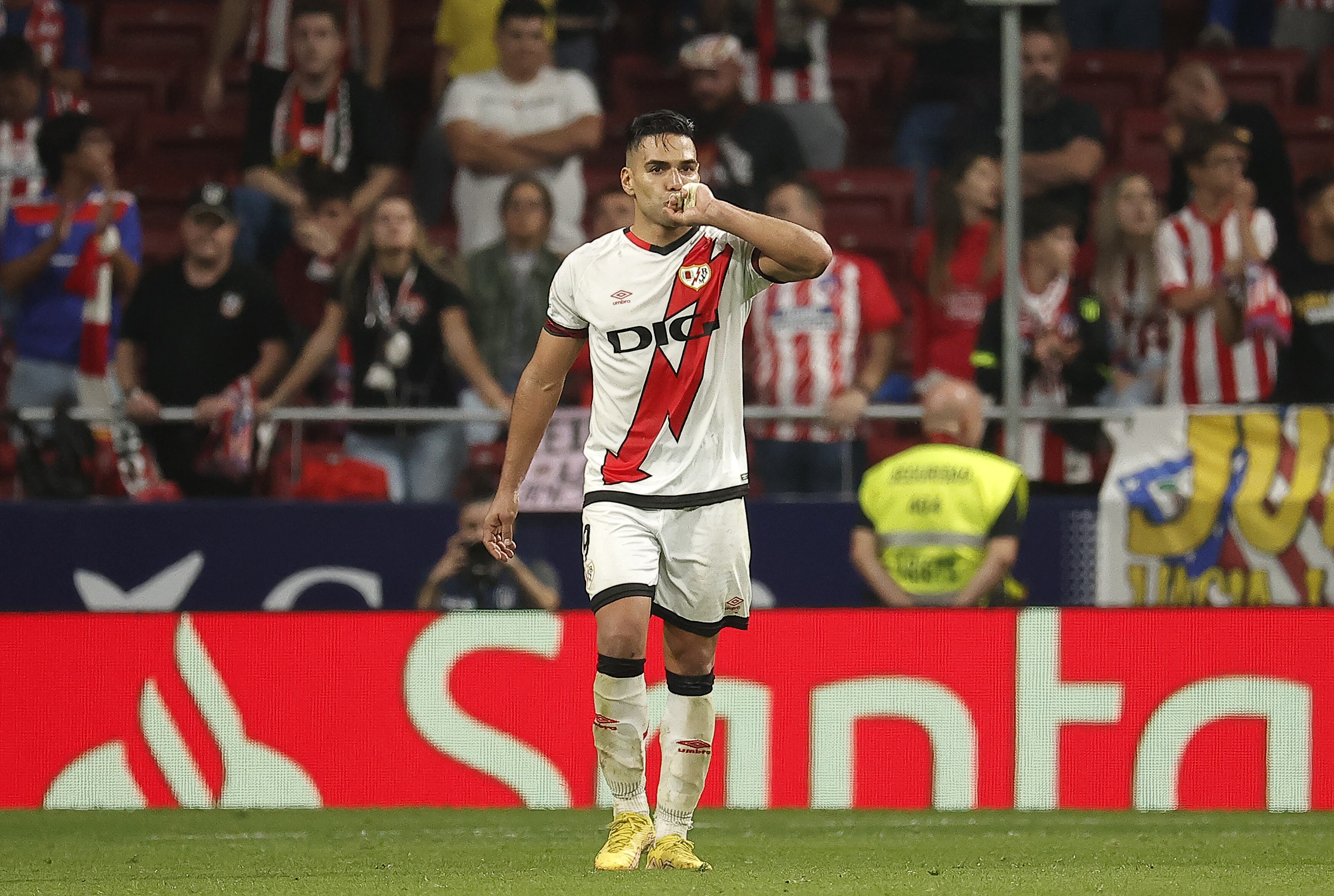 El último gol de Falcao se dio ante su antiguo equipo, Atlético de Madrid.