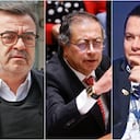 Olmedo López, Gustavo Petro, Sneyder Pinilla