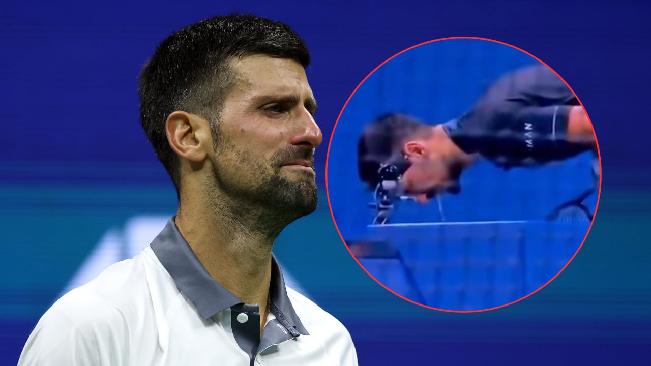 Novak Djokovic sufrió de más el partido de primera ronda de US Open 2026. Aún así acabó y dio muestra de entereza