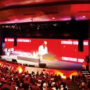 En la convención del Partido Liberal hubo personas que intentaron sabotear el evento para evitar el discurso de César Gaviria, pero este fue ratificado como jefe de la colectividad.