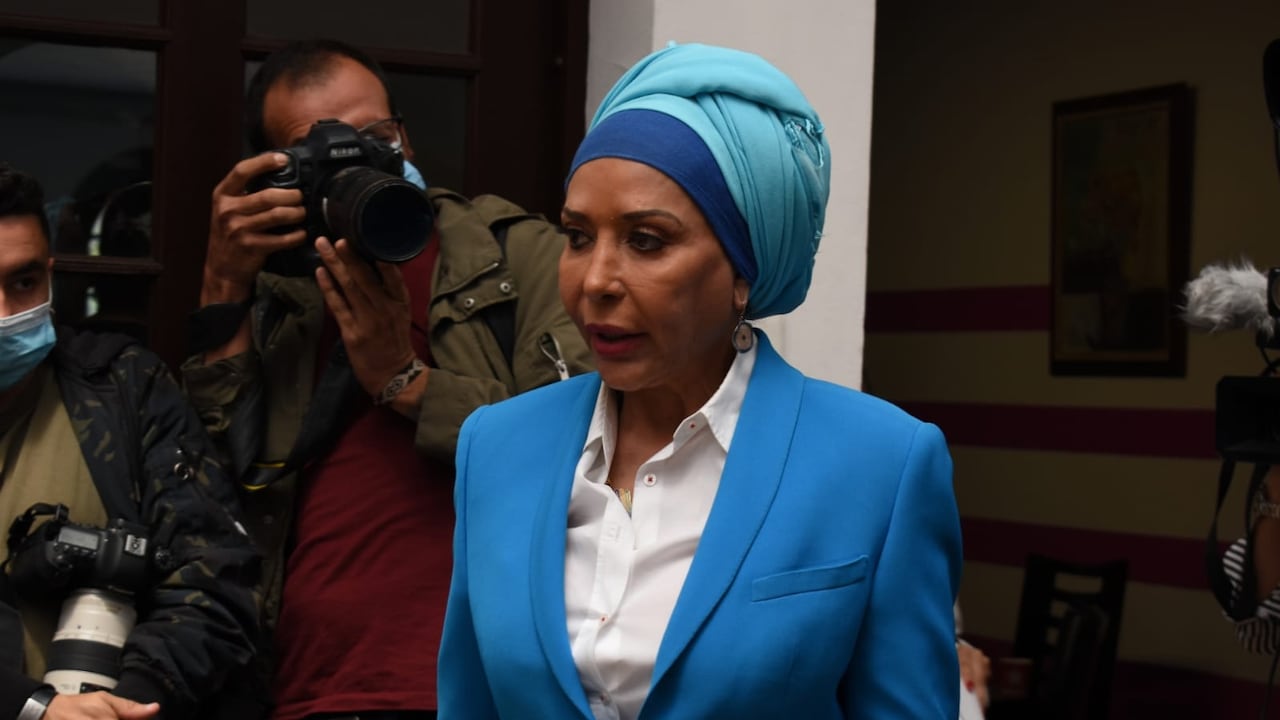 Rueda de prensa Piedad Cordoba