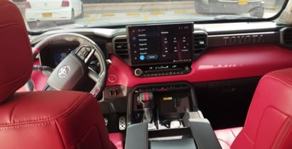 Camioneta Toyota entregada por MIsael Cadavid para reparar al Área Metropolitana en el escándalo de corrupción del Área Metropolitana.