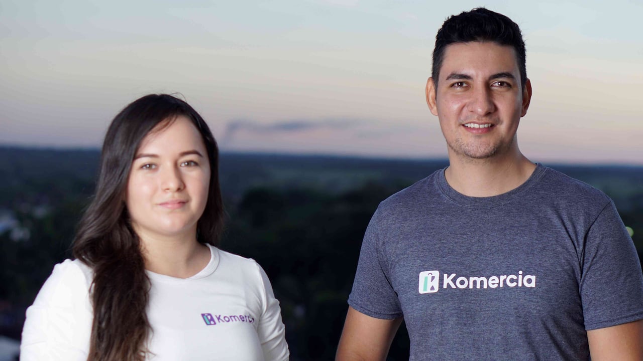 Jóvenes emprendedores de Komercia.co.