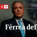 En medio del paro nacional del 28 de abril, Duque defiende la reforma tributaria | Semana Noticias