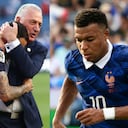 Gustavo Alfaro y Kylian Mbappé