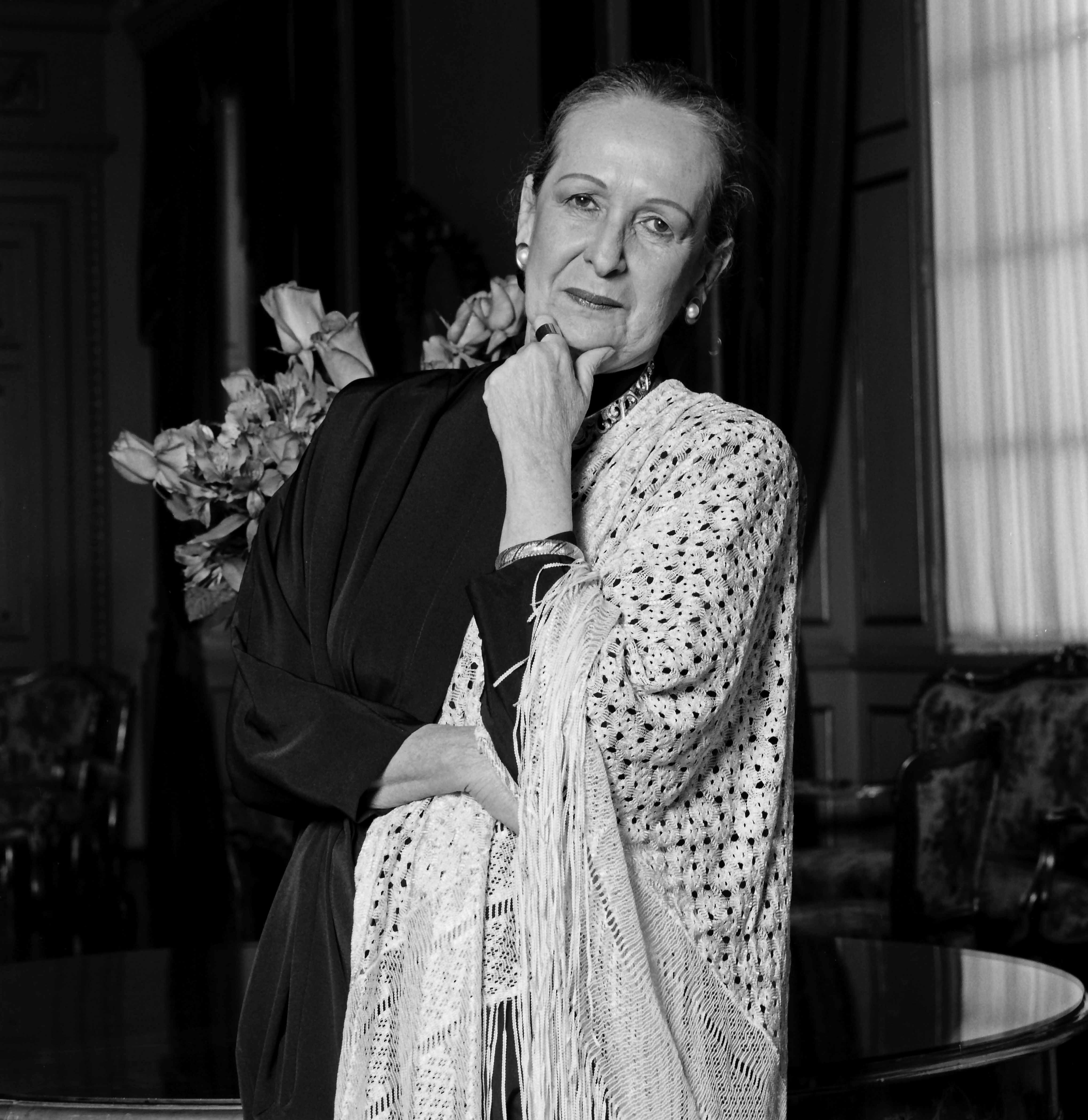 Luz Stella Rey en la lente de Hernán Díaz. Cortesía de Rafael Moure.