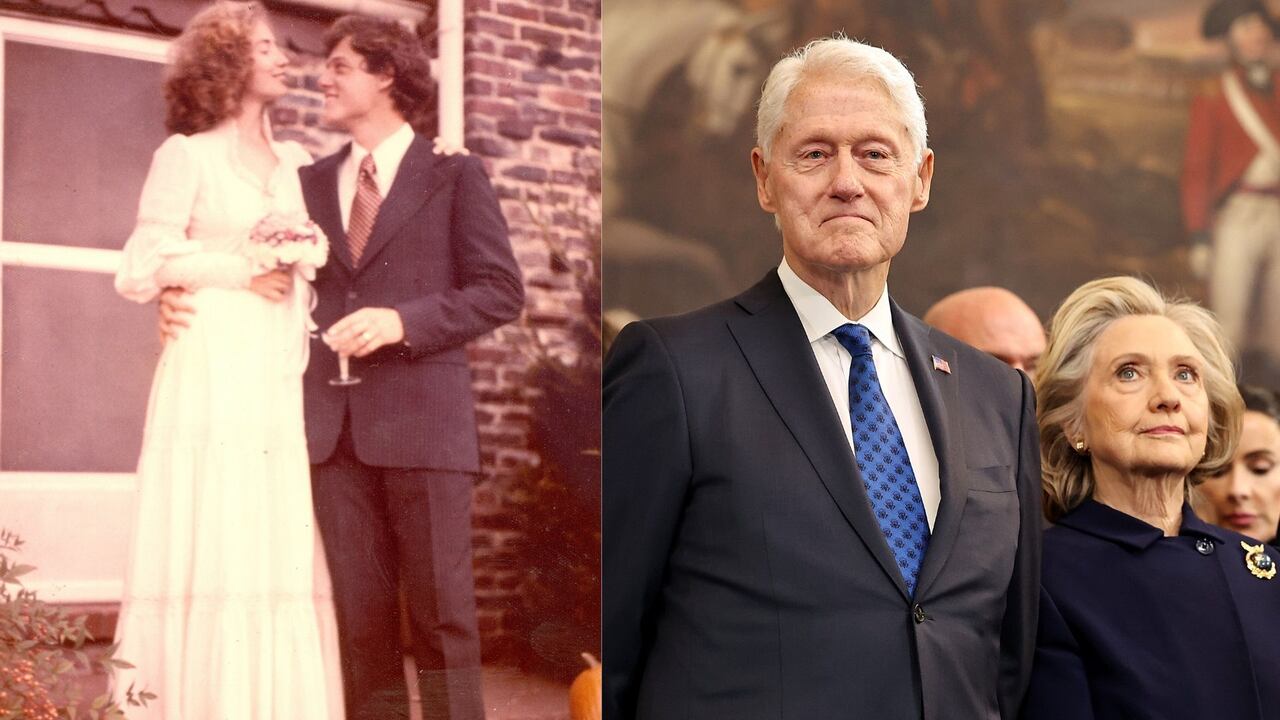Bill Clinton y Hillary Clinton celebran su aniversario número 50.