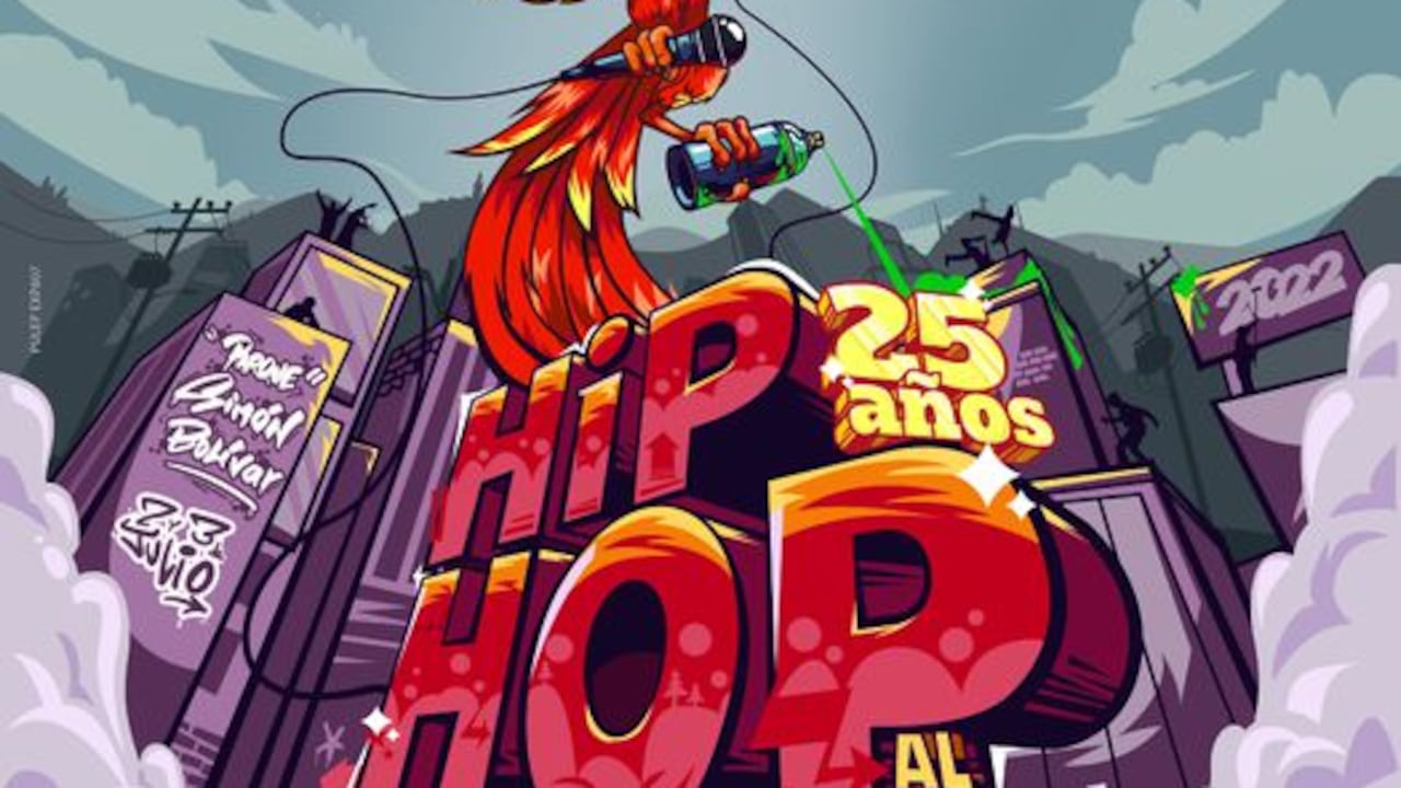 Esta es la imagen oficial de Hip Hop al Parque 2022. Foto: Idartes.