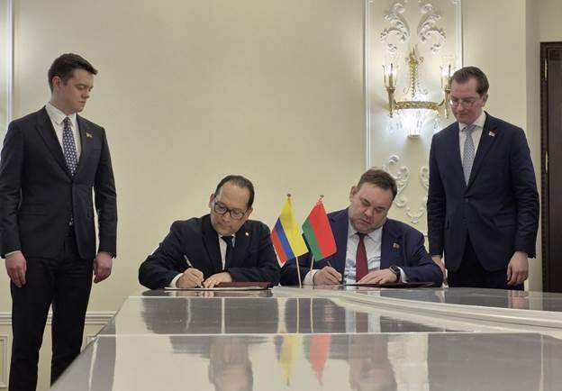 El embajador colombiano participó en la cuarta edición del Foro Belarús-Latinoamérica, organizado por el Ministerio de Asuntos Exteriores de Belarús