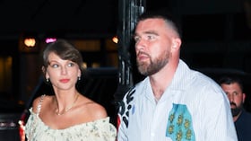 Taylor Swift, la superestrella pop, y Travis Kelce, el jugador de fútbol americano, la pareja del año.