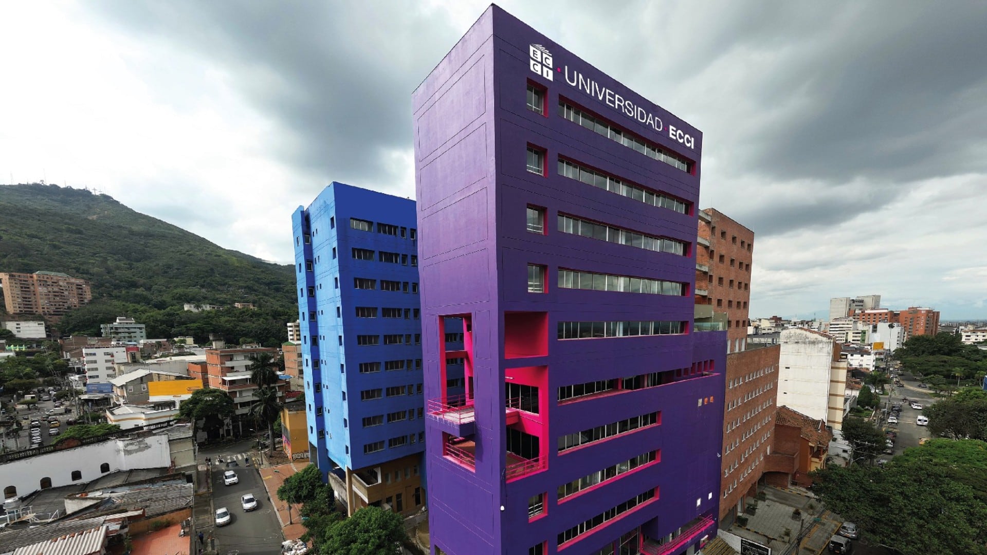 Nueva sede de la Universidad ECCI en Cali.