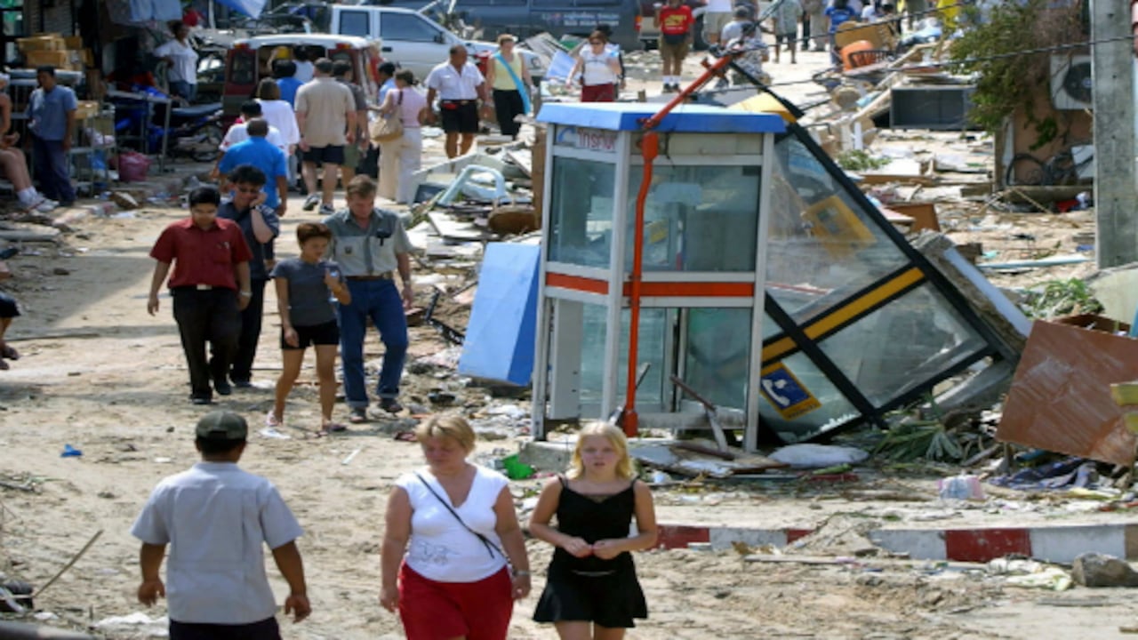El terremoto del Océano Índico fue el tsunami más devastador de la historia al desplazar más de 30 kilómetros cúbicos de agua de mar.