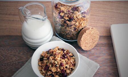 Receta para preparar granola