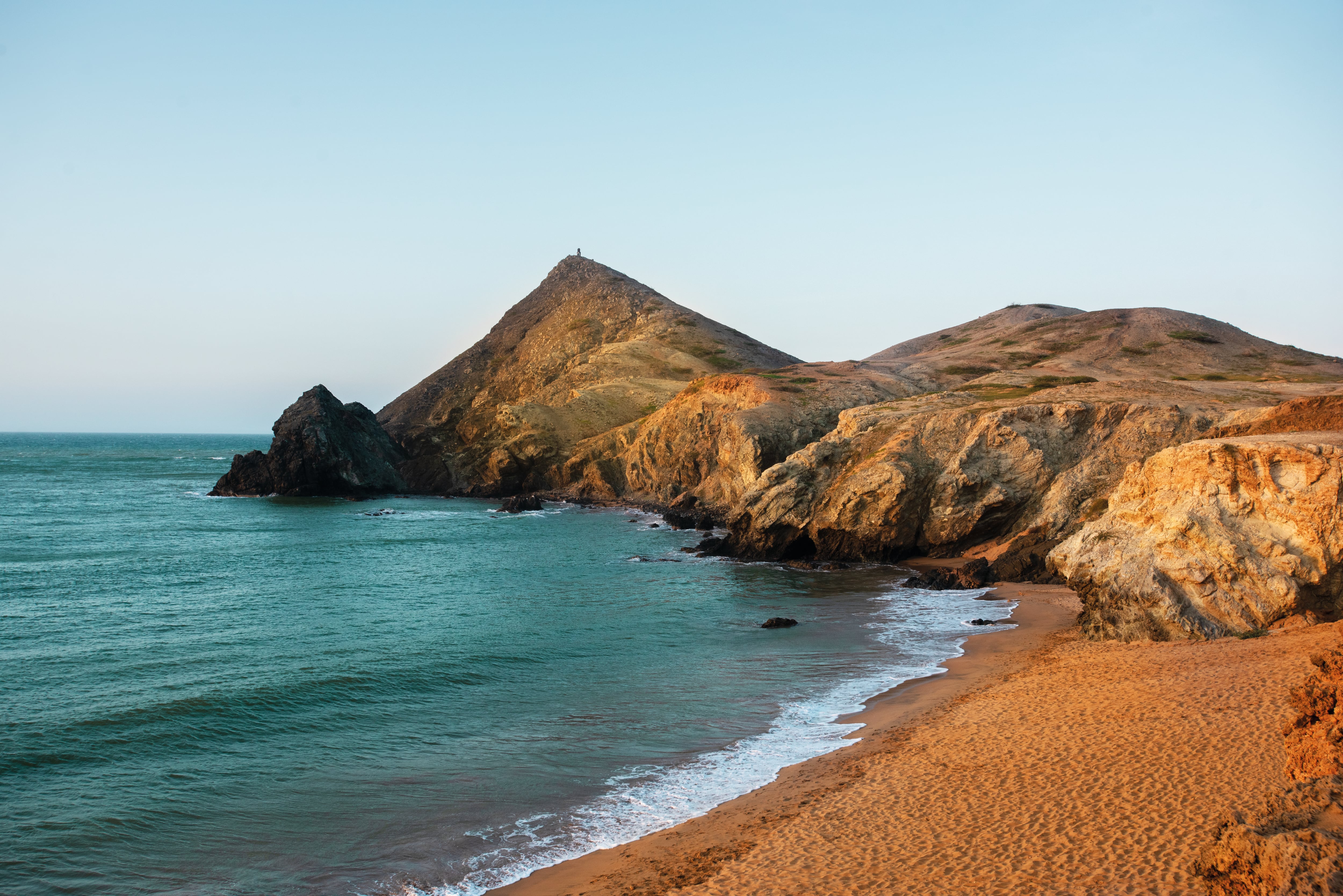 El cabo de la Vela es un accidente costero que se encuentra situado en el extremo norte de Suramérica, en el sur del mar Caribe; específicamente en la península de la Guajira en Colombia.