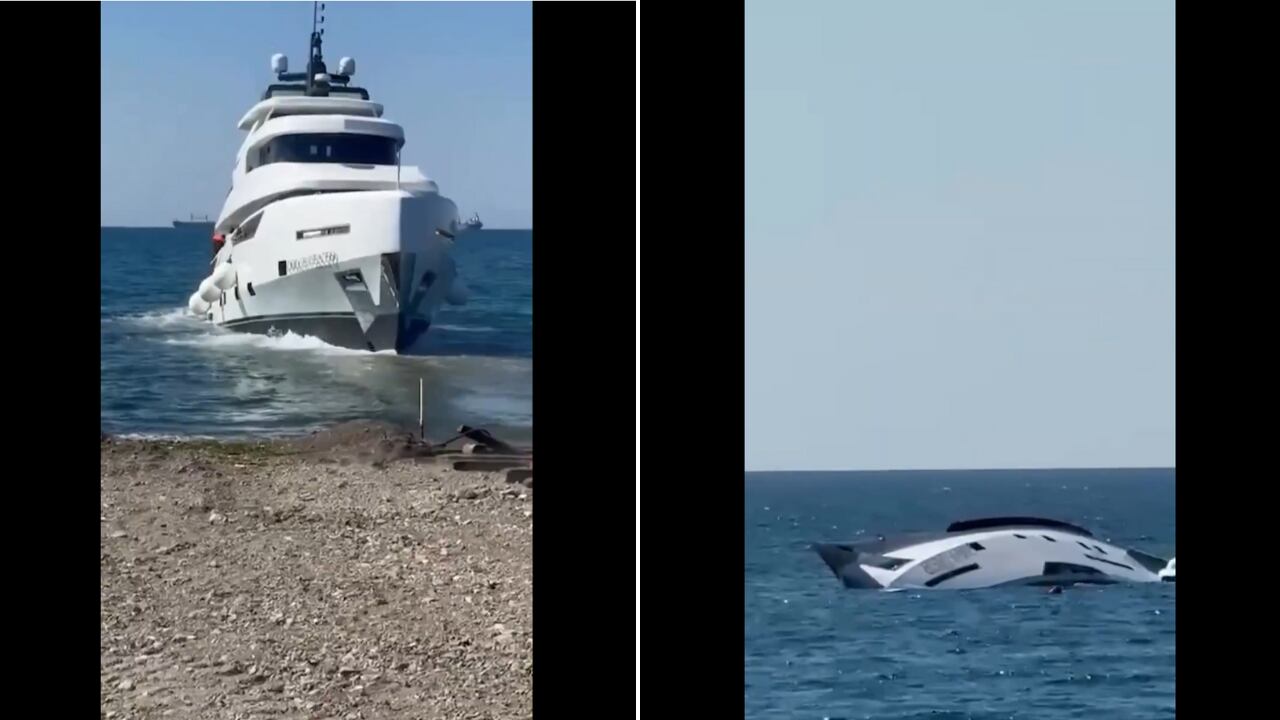 El naufragio de un yate millonario en Turquía causó conmoción en redes sociales.