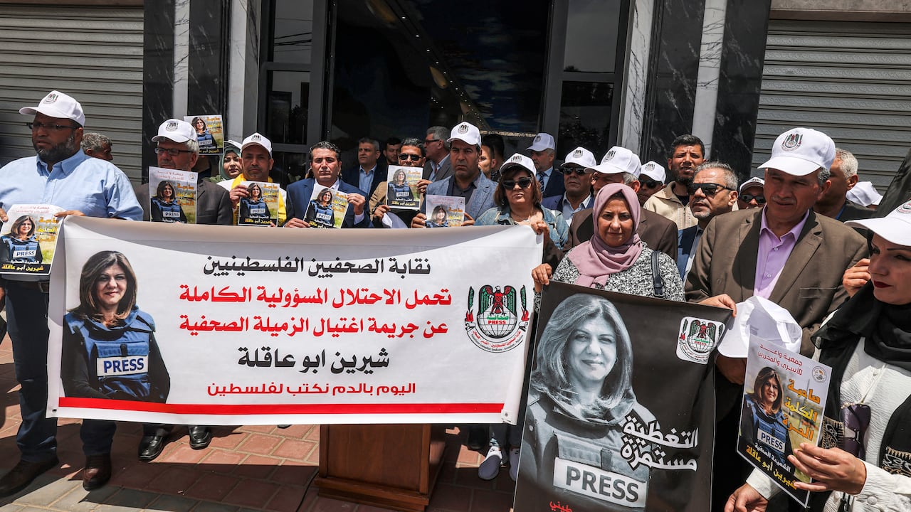 Periodista asesinada en Cisjordania