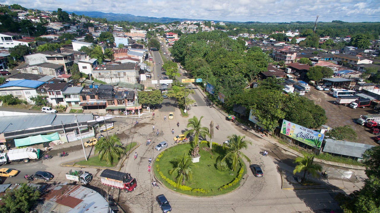 Monumento de Los Colonos en Florencia, Caquetá.