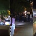 Zona del atentado en Jamundí, Valle del Cauca.