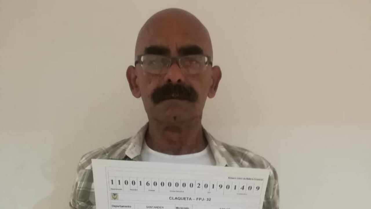 Ramón Eduardo Palomino fue capturado en Barichara.