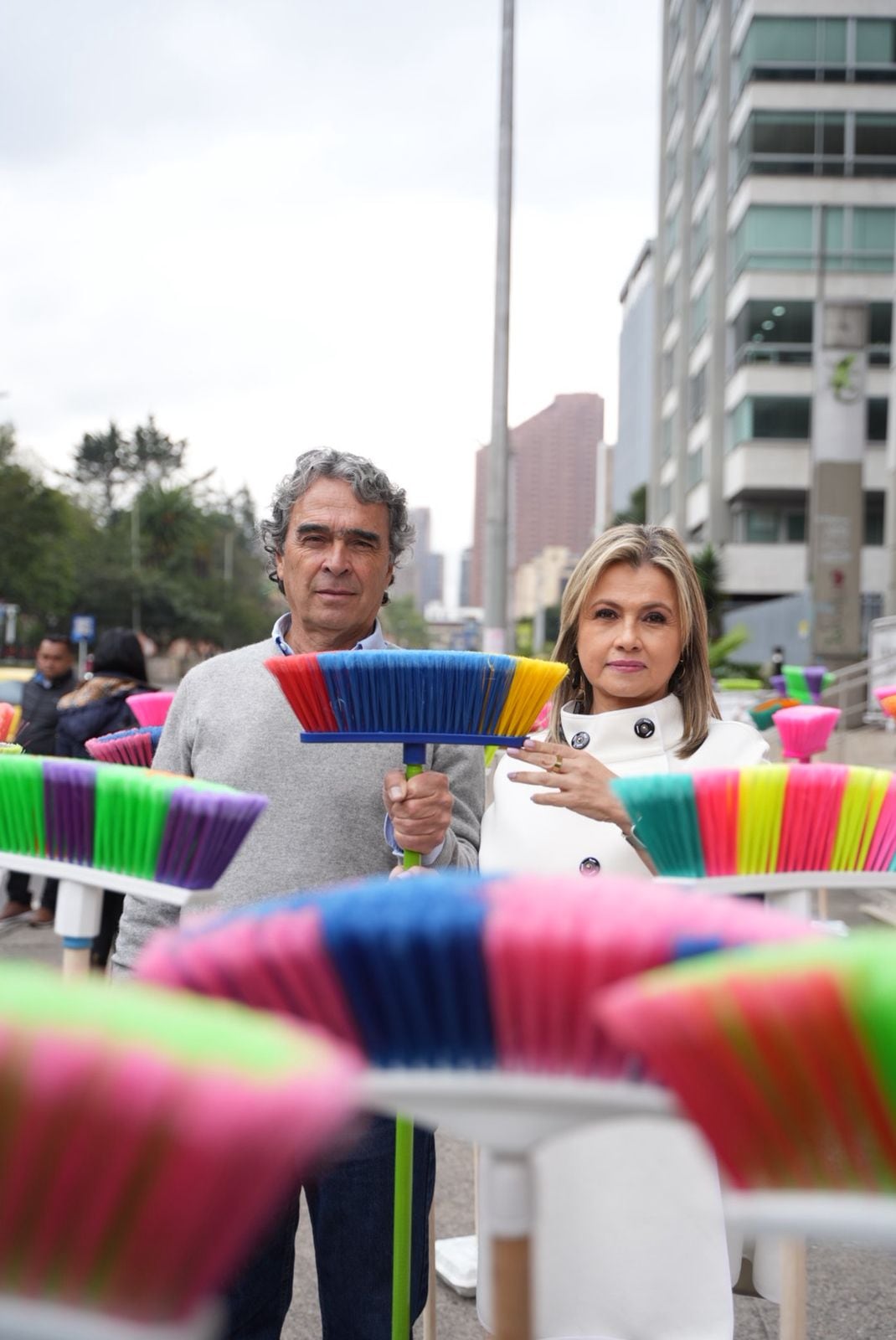 Sergio Fajardo y Edna Bonilla.